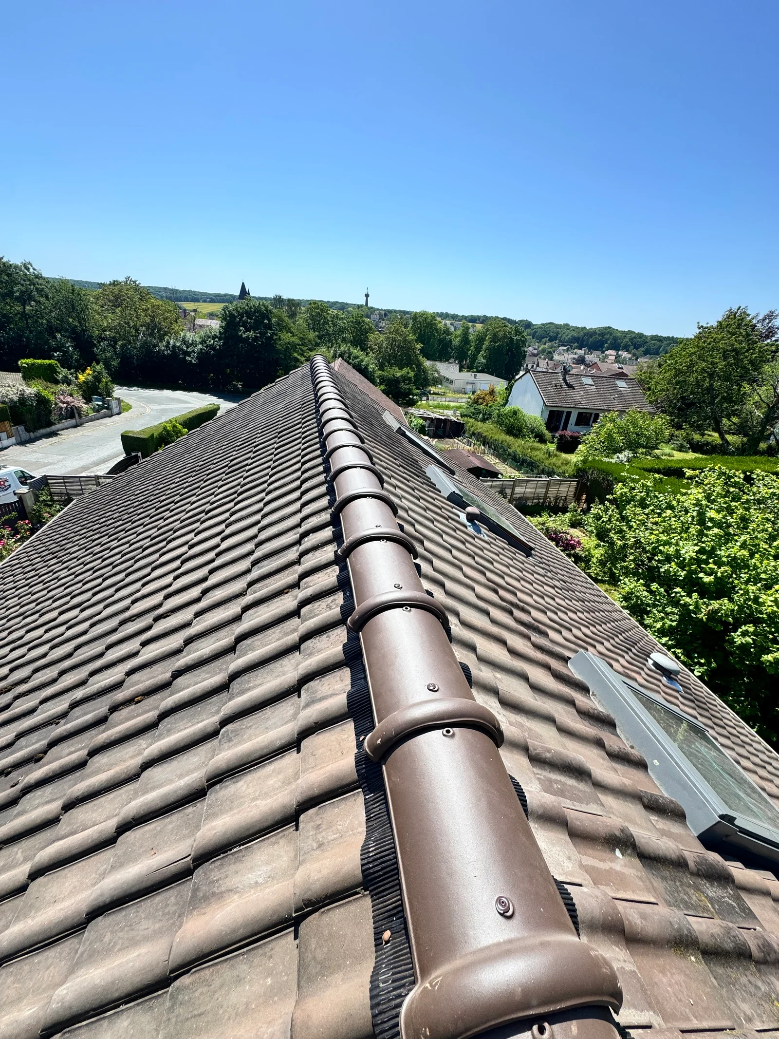 Rénovation de toiture et pose de tuiles
